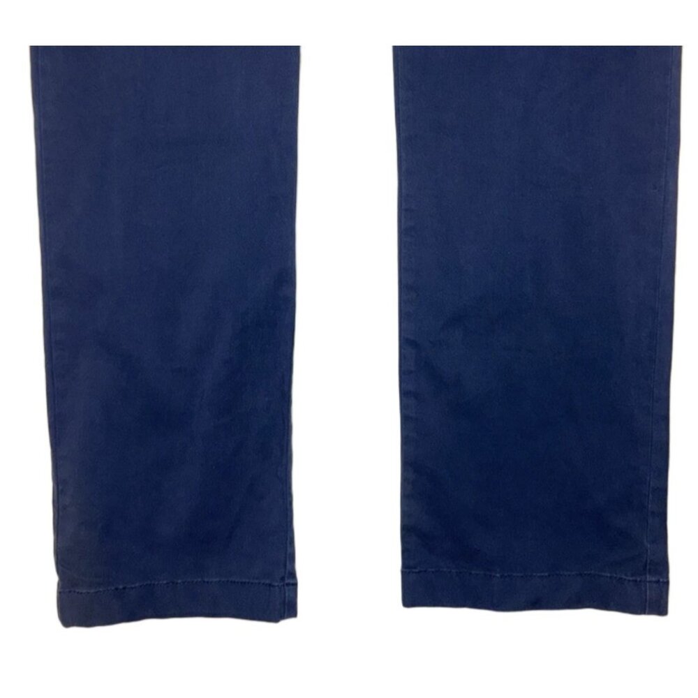Tommy Bahama Boracay Flat Front Chino Pants Mens 32 x 32 Maritime Navy Blue - Picture 5 of 12